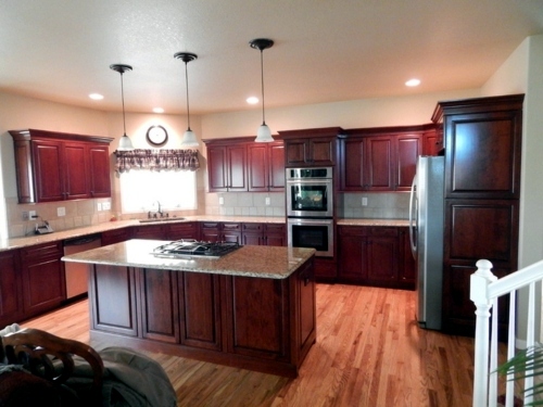 Decoration and craft ideas for old kitchen cabinets