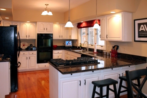 Decoration and craft ideas for old kitchen cabinets
