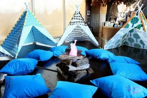 10 great ideas for indoor tent camping
