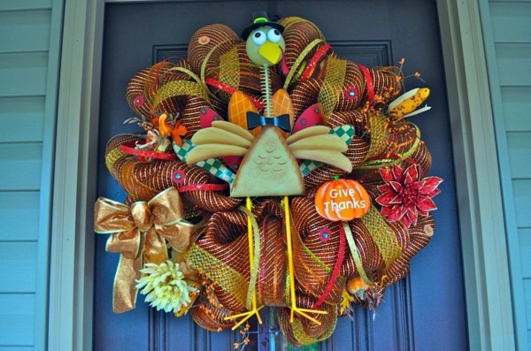 Craft Ideas for Halloween Door Wreath Craft Ideas for Halloween Door Wreath