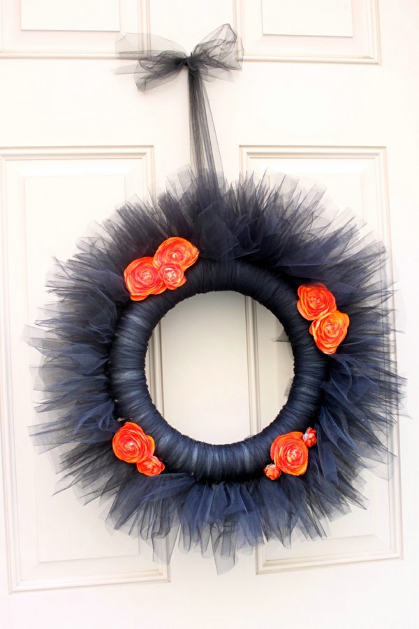 Craft Ideas for Halloween Door Wreath Craft Ideas for Halloween Door Wreath