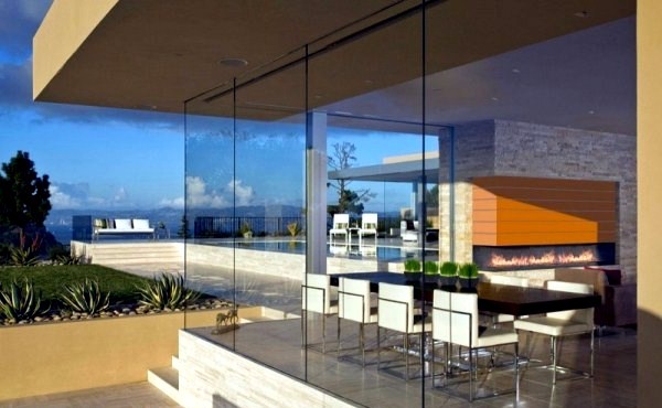 A modern house with views of San Francisco A modern house with views of San Francisco