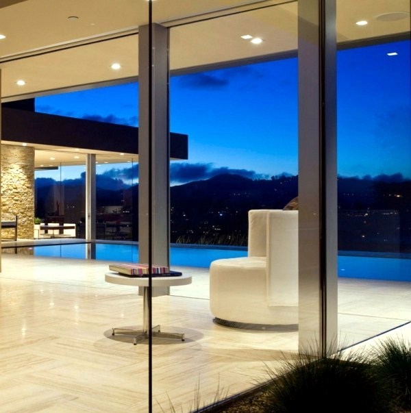 A modern house with views of San Francisco A modern house with views of San Francisco