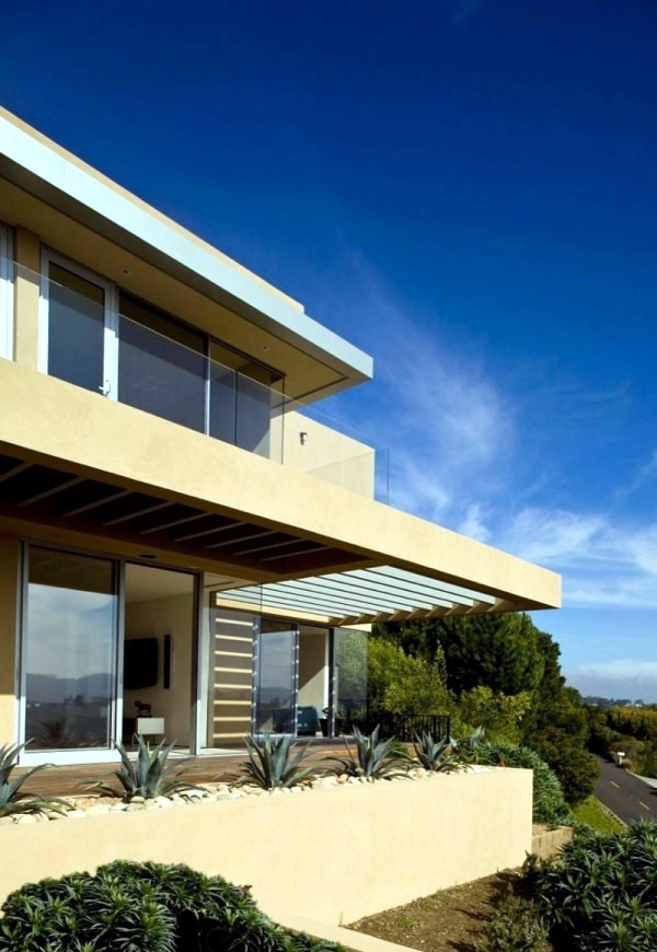 A modern house with views of San Francisco A modern house with views of San Francisco
