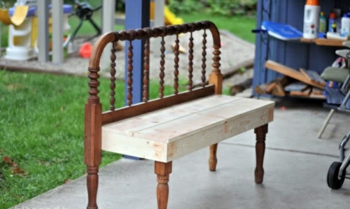 DIY Möbel - Useful instructions for how to build a garden bench itself