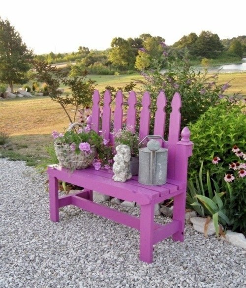 Useful instructions for how to build a garden bench itself