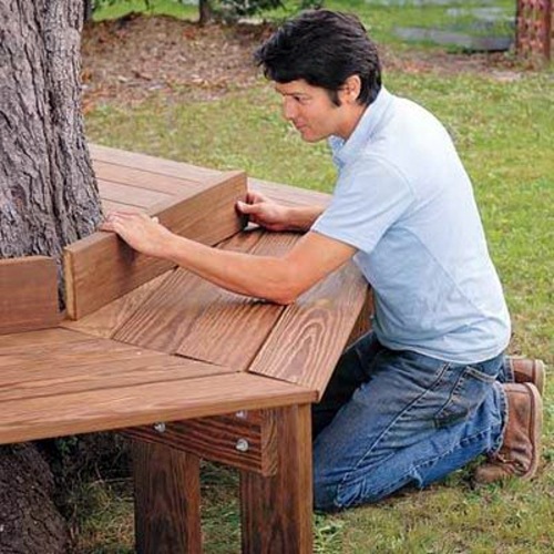 Useful instructions for how to build a garden bench itself