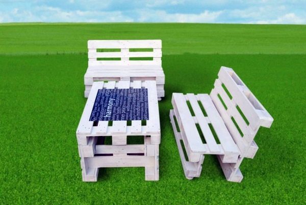 70 pallets of furniture - beautiful craft and interior design ideas for you