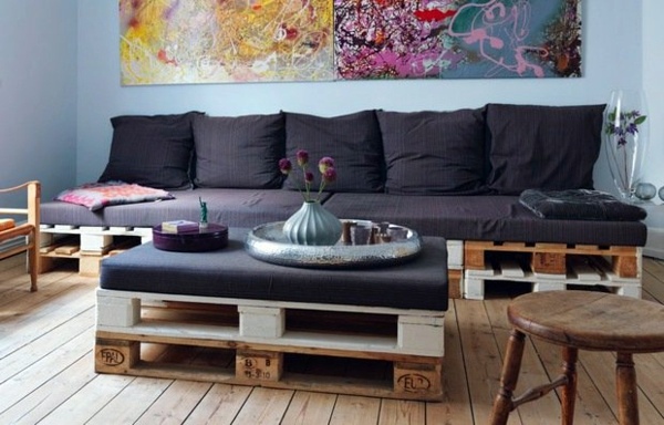 70 pallets of furniture - beautiful craft and interior design ideas for you