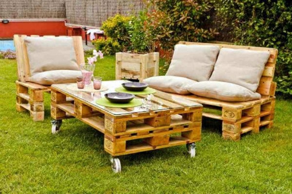 70 pallets of furniture - beautiful craft and interior design ideas for you