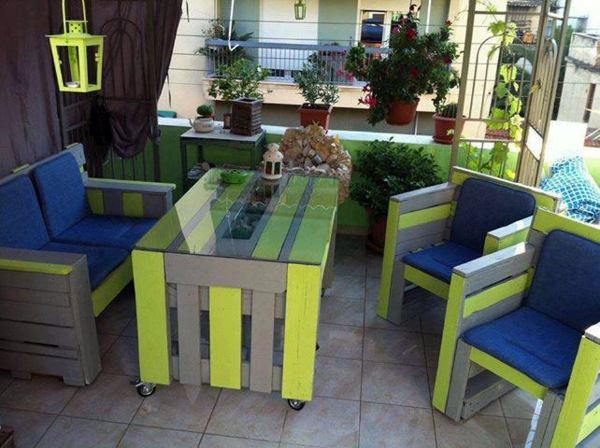 70 pallets of furniture - beautiful craft and interior design ideas for you