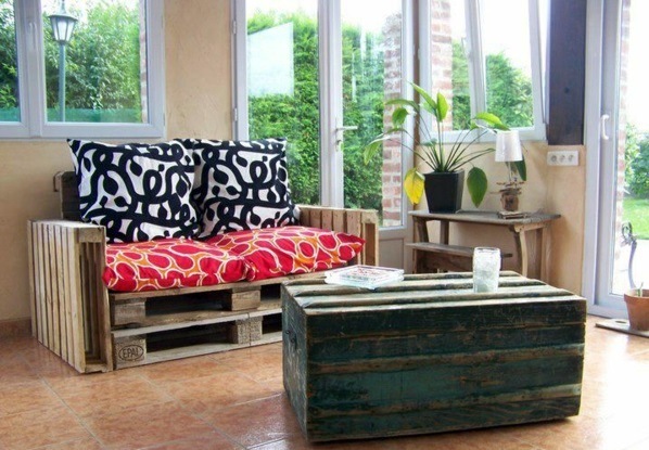 70 pallets of furniture - beautiful craft and interior design ideas for you