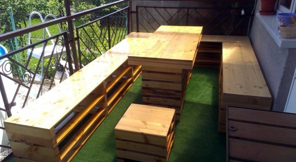 70 pallets of furniture - beautiful craft and interior design ideas for you