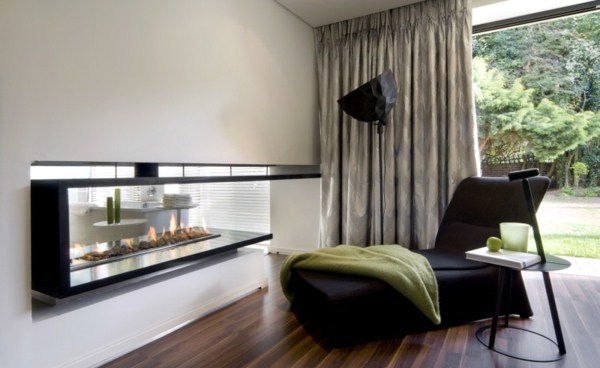 Contemporary prefab house in the Bauhaus style with glass facade and pool in the garden Contemporary prefab house in the Bauhaus style with glass facade and pool in the garden