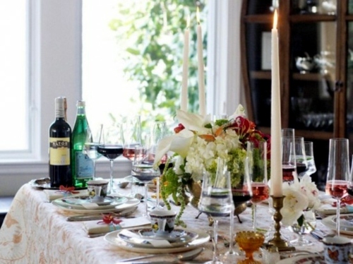 41 great table decoration ideas for Mother make yourself