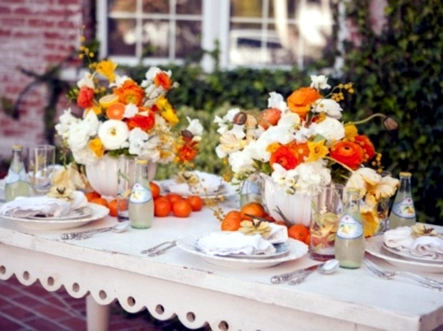 41 great table decoration ideas for Mother make yourself