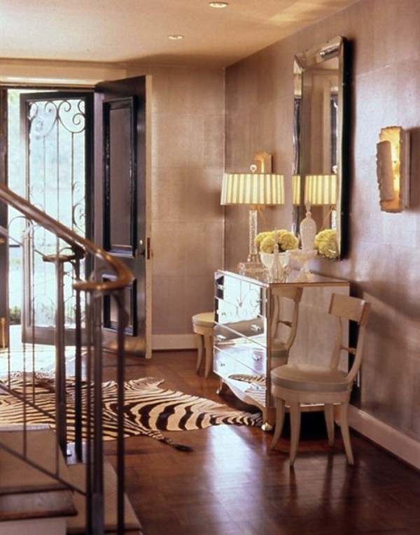 Wohnideen - 20 Cool ideas to transform your walls in Metallic and Brilliant walls