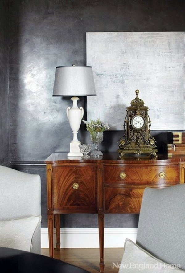 20 Cool ideas to transform your walls in Metallic and Brilliant walls