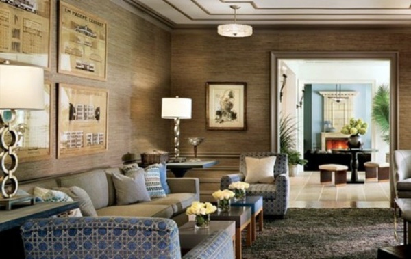 20 Cool ideas to transform your walls in Metallic and Brilliant walls