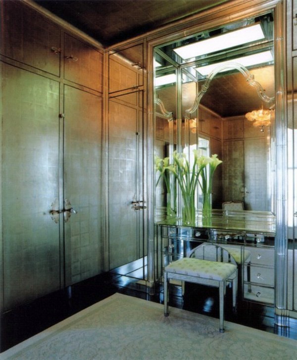 20 Cool ideas to transform your walls in Metallic and Brilliant walls