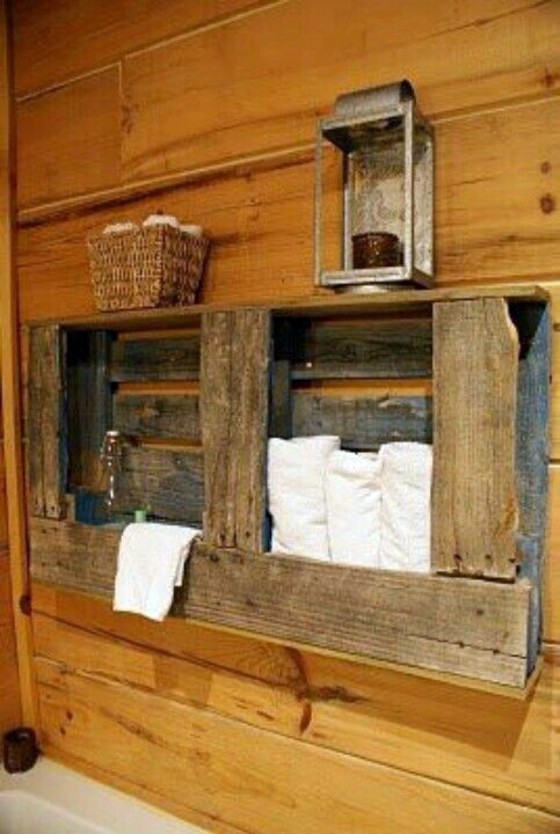 Rustic Bathroom Ideas - Would you set up your bathroom in a country style?