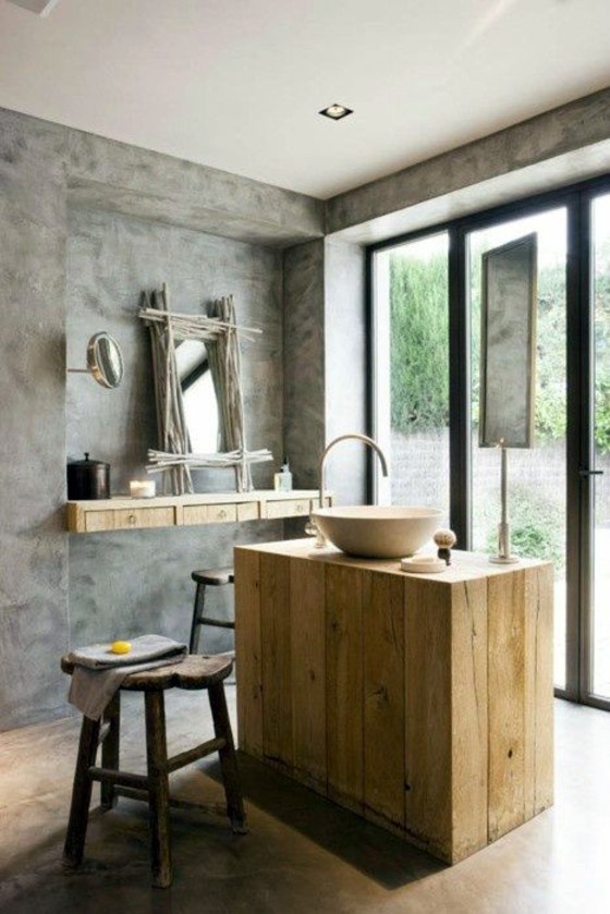 Rustic Bathroom Ideas - Would you set up your bathroom in a country style?