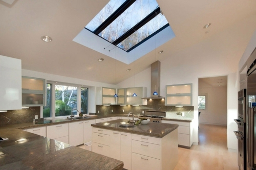How to bring more light into the house - roof window at home