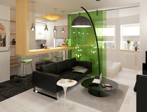 Small apartment size shows