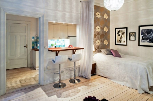 Small apartment size shows Small apartment size shows