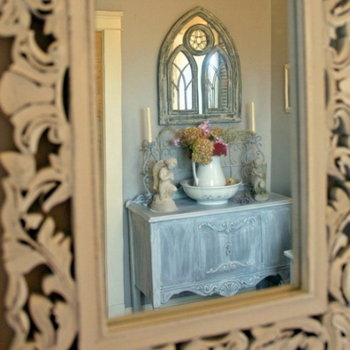 Vintage fresh garden room - shabby elegance and natural beautiful ambience