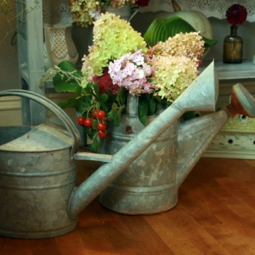 Vintage fresh garden room - shabby elegance and natural beautiful ambience