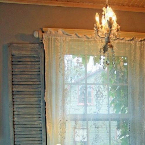 Vintage fresh garden room - shabby elegance and natural beautiful ambience