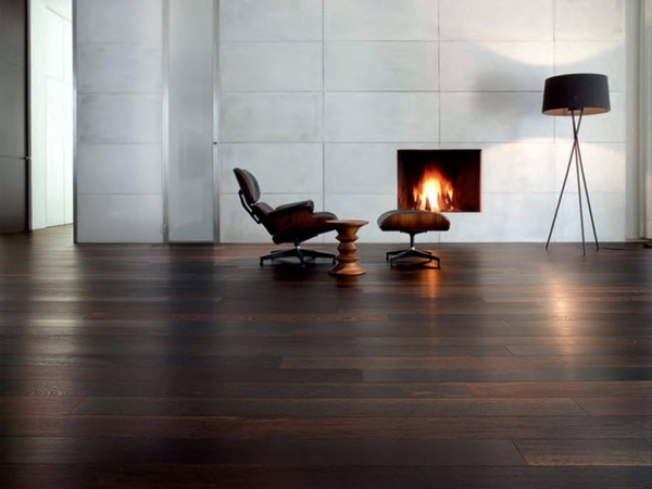 Contemporary - Flooring hardwood