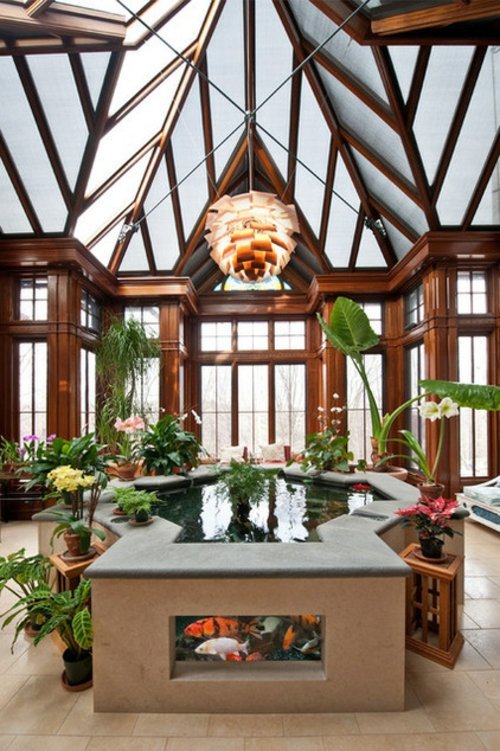 Creating a koi pond in the garden - typical extra for the Asian and tropical-inspired ambiance Garden & Plants Creating a koi pond in the garden - typical extra for the Asian and tropical-inspired ambiance Garden & Plants