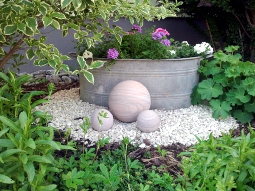 Front garden design with gravel - you want to give a striking front yard?