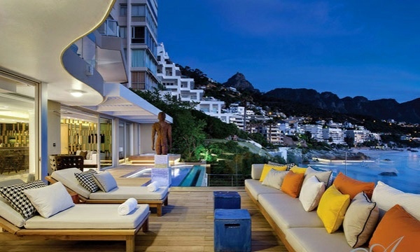 Designer newly designed apartment on the Atlantic Ocean by Antoni Associates