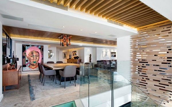 Designer newly designed apartment on the Atlantic Ocean by Antoni Associates