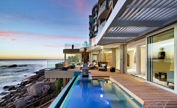 Designer newly designed apartment on the Atlantic Ocean by Antoni Associates