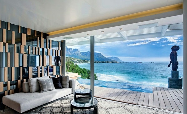 Designer newly designed apartment on the Atlantic Ocean by Antoni Associates