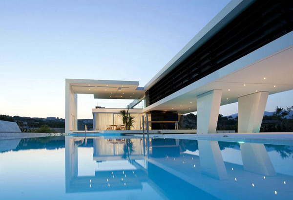 Futuristic Residence project in Athens from 314 Architecture Studio