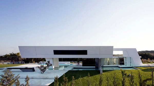 Futuristic Residence project in Athens from 314 Architecture Studio Futuristic Residence project in Athens from 314 Architecture Studio