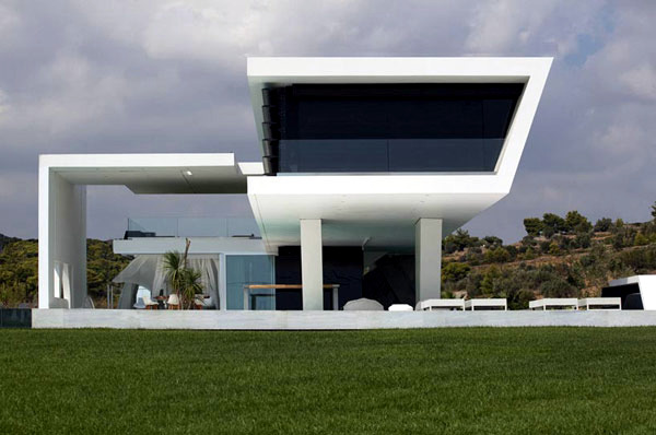 Futuristic Residence project in Athens from 314 Architecture Studio Futuristic Residence project in Athens from 314 Architecture Studio