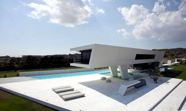 Futuristic Residence project in Athens from 314 Architecture Studio