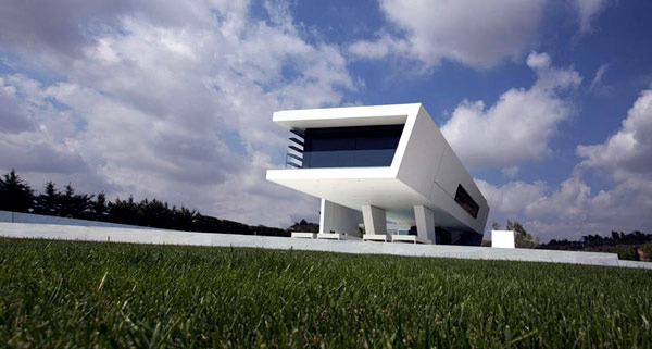 Futuristic Residence project in Athens from 314 Architecture Studio Futuristic Residence project in Athens from 314 Architecture Studio