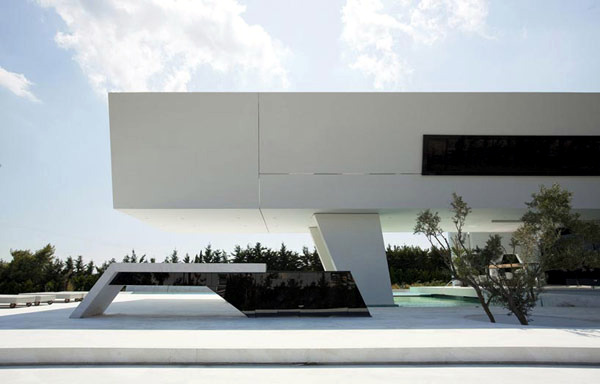 Futuristic Residence project in Athens from 314 Architecture Studio