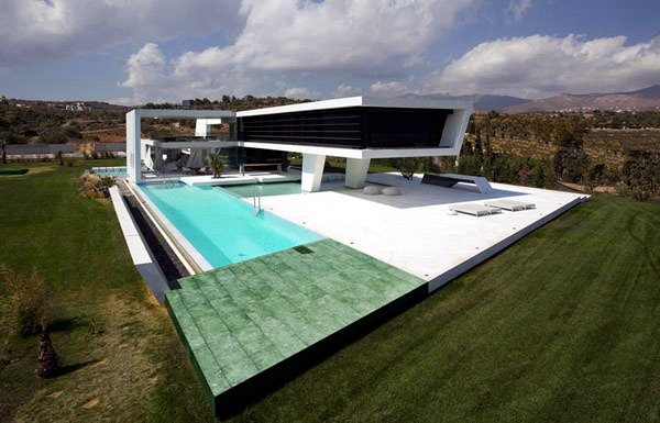 Futuristic Residence project in Athens from 314 Architecture Studio Futuristic Residence project in Athens from 314 Architecture Studio