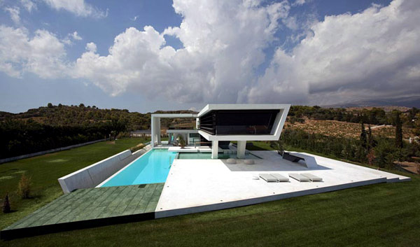 Futuristic Residence project in Athens from 314 Architecture Studio