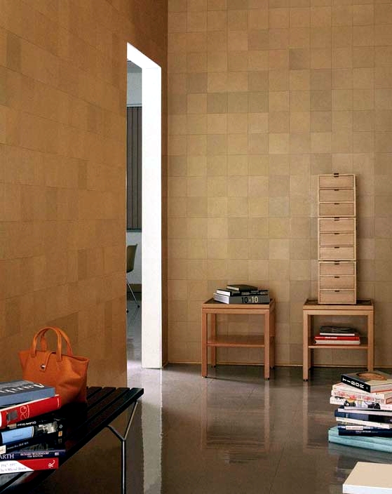 Leather fabric for interior design of Spinneybeck
