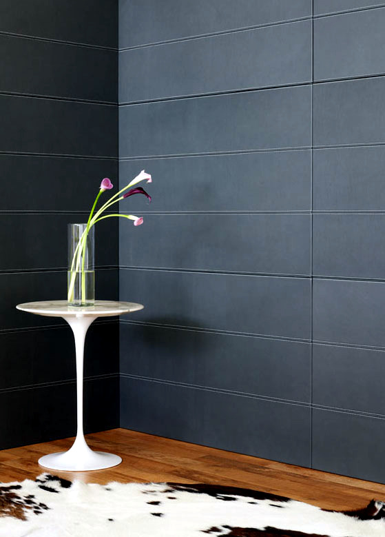 Leather fabric for interior design of Spinneybeck