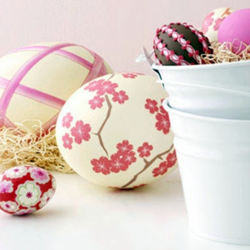 Osterdeko basteln - Some ideas for beautiful Easter eggs